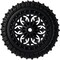 Ekena Millwork Sellek Ceiling Medallion (Fits Canopies up to 1 1/8"), 18 1/2"OD x 7/8"ID x 1 1/2"P, Steel Gray CM18SKSGS - alternate 1